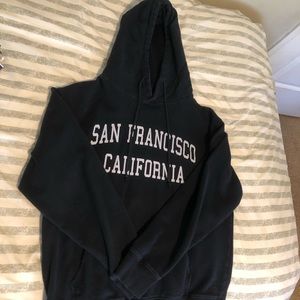 Dark blue Brandy Melville hoodie